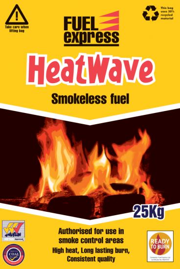 Heatwave smokeless fuel 25kg