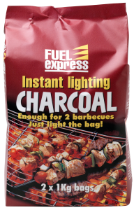 2 x 1kg instant charcoal